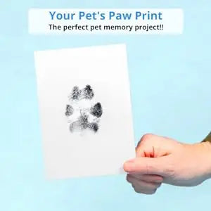 Paw Print Clean Touch Ink Pad