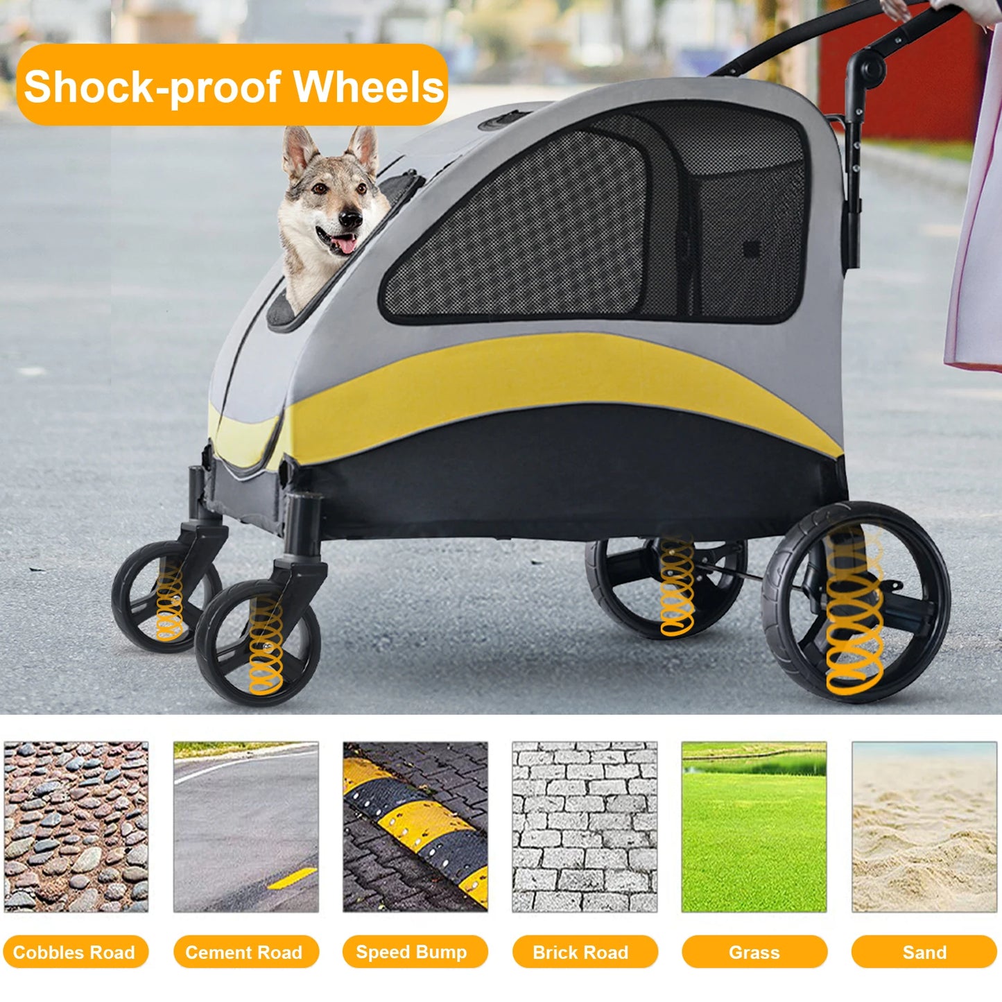 TailWagon Outdoor Pet Stroller