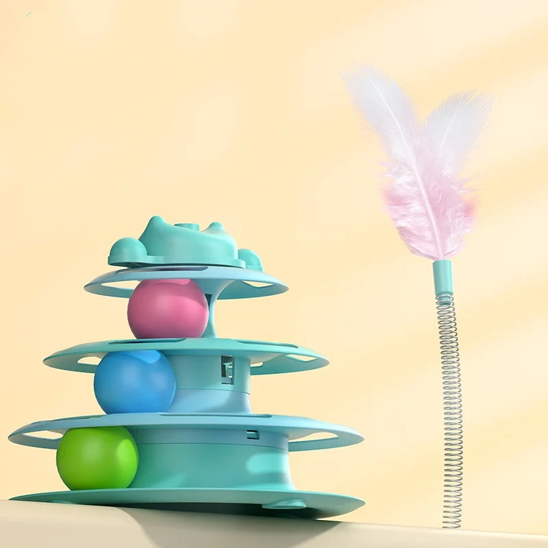 Feather Tower Toy