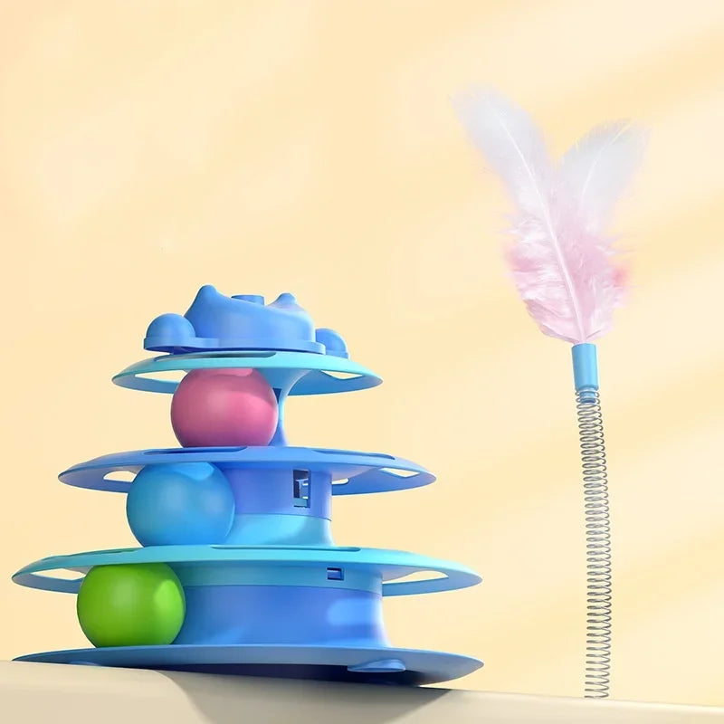 Feather Tower Toy