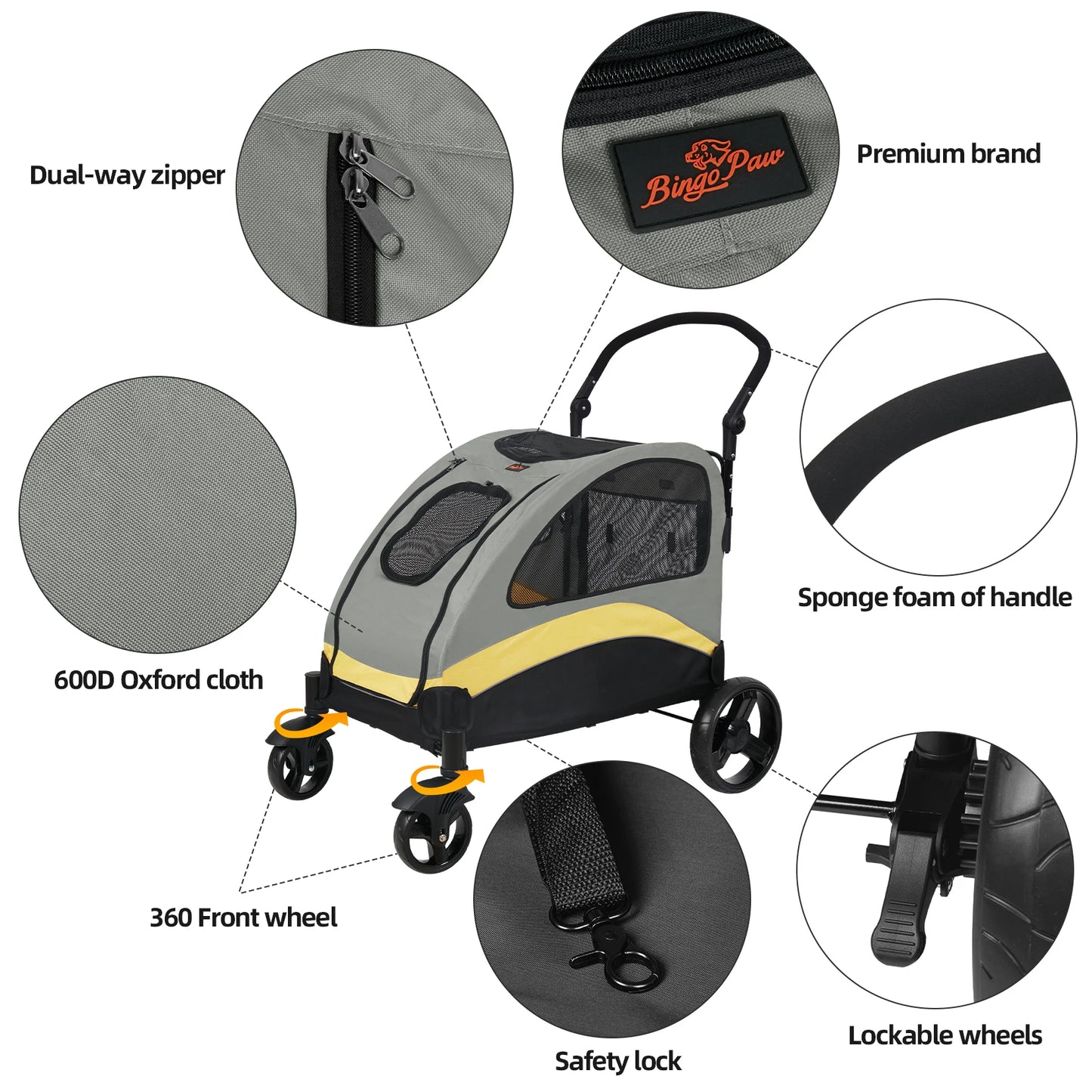 TailWagon Outdoor Pet Stroller