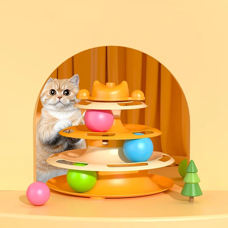 Feather Tower Toy