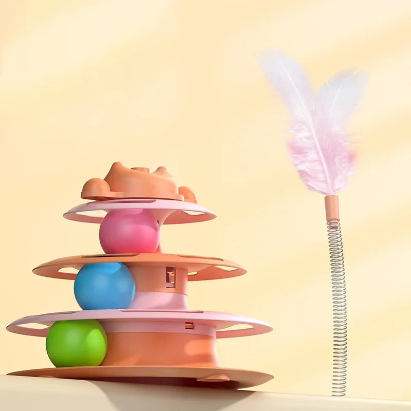 Feather Tower Toy