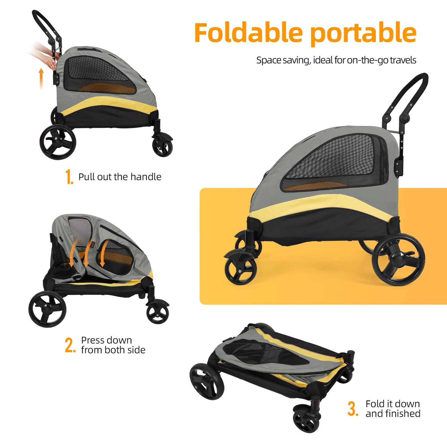 TailWagon Outdoor Pet Stroller