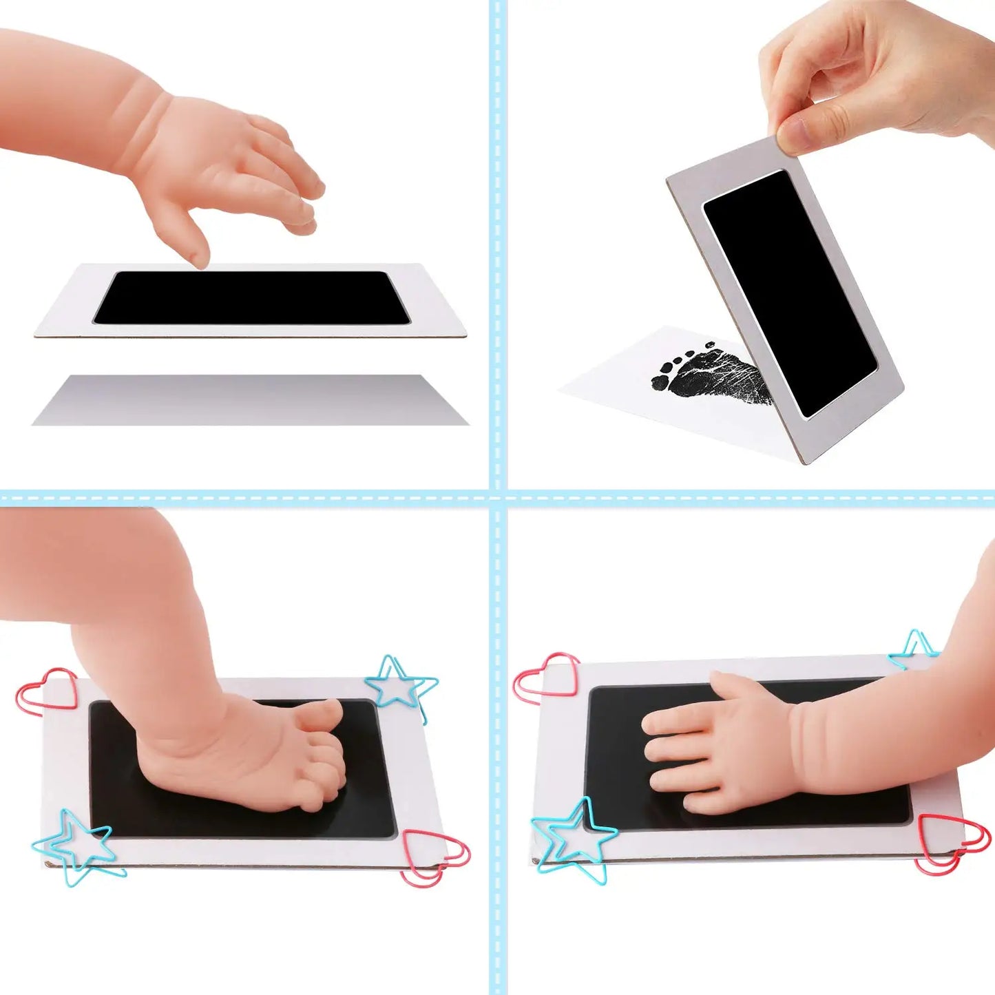 Paw Print Clean Touch Ink Pad
