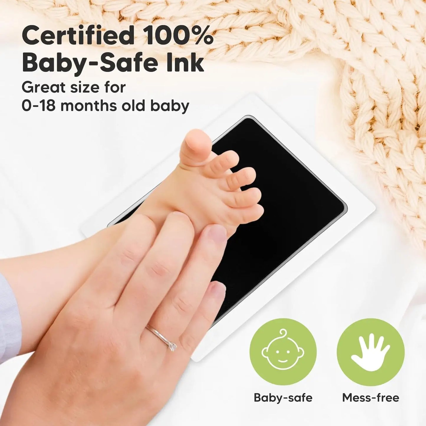 Paw Print Clean Touch Ink Pad