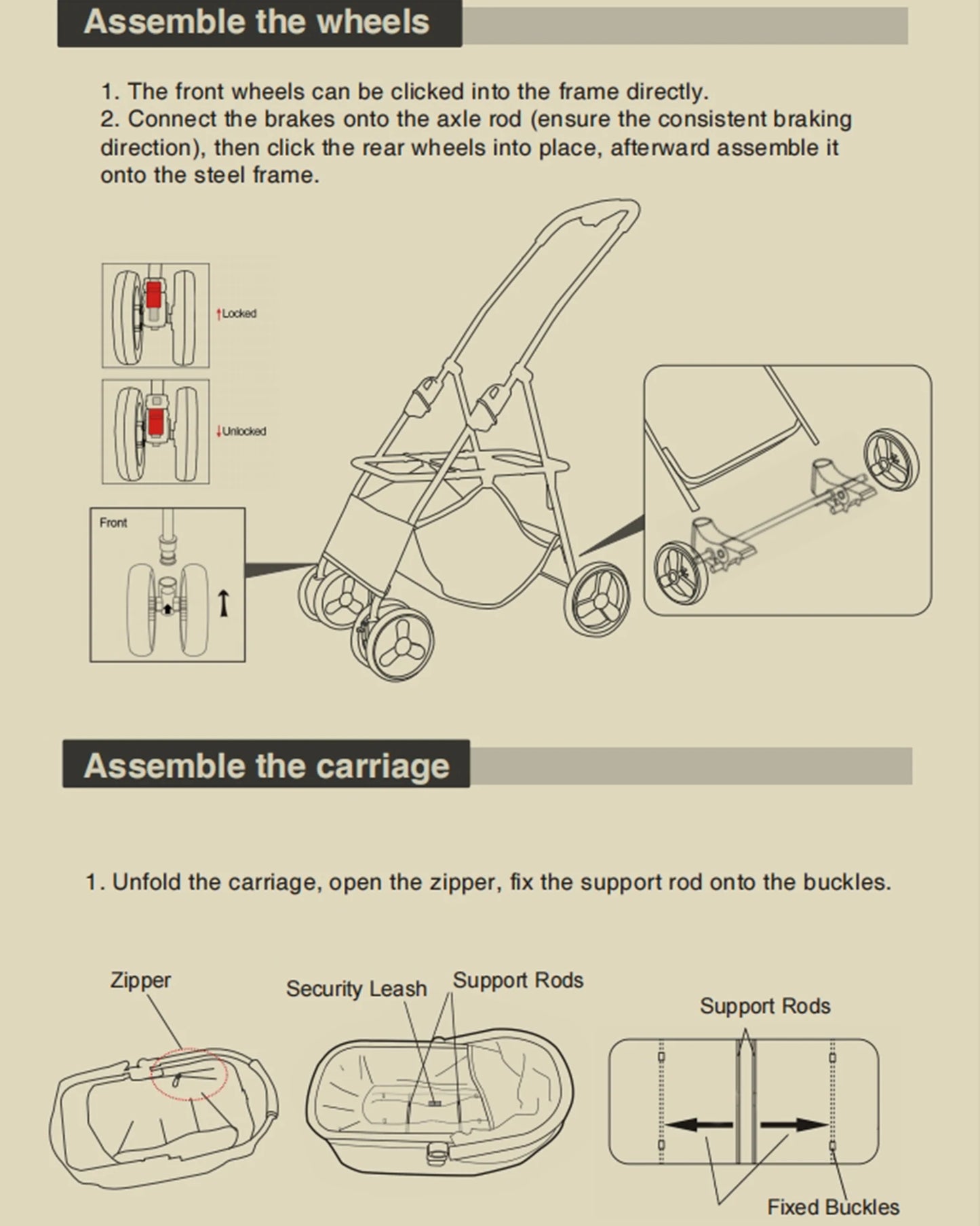 Foldable Pet Travel Stroller