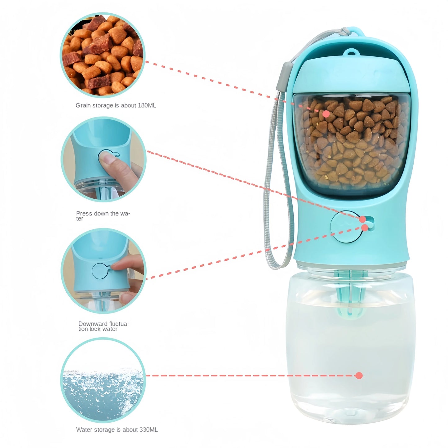 HydraPet Feeder Bottle
