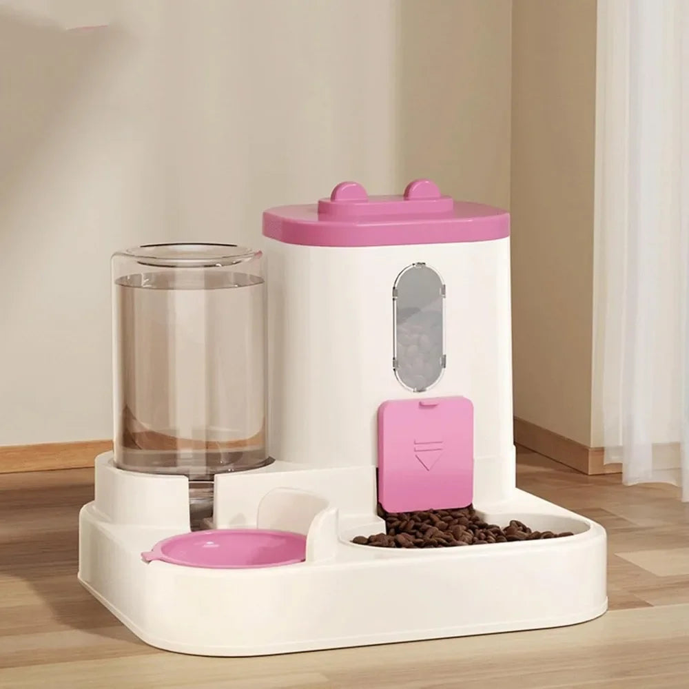 PawEase 2-in-1 Food & Water Dispenser