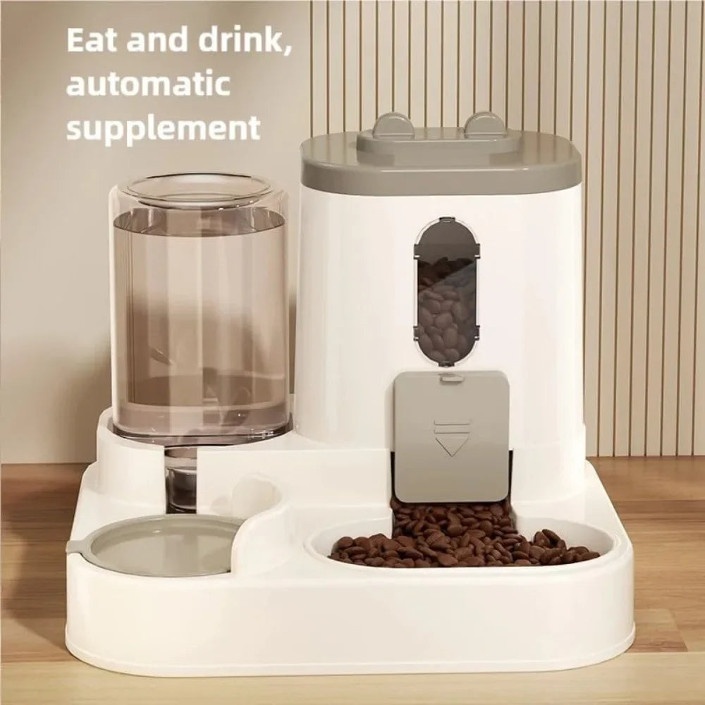 PawEase 2-in-1 Food & Water Dispenser