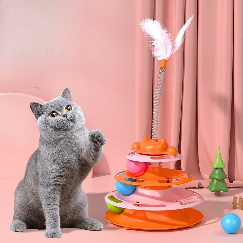 Feather Tower Toy