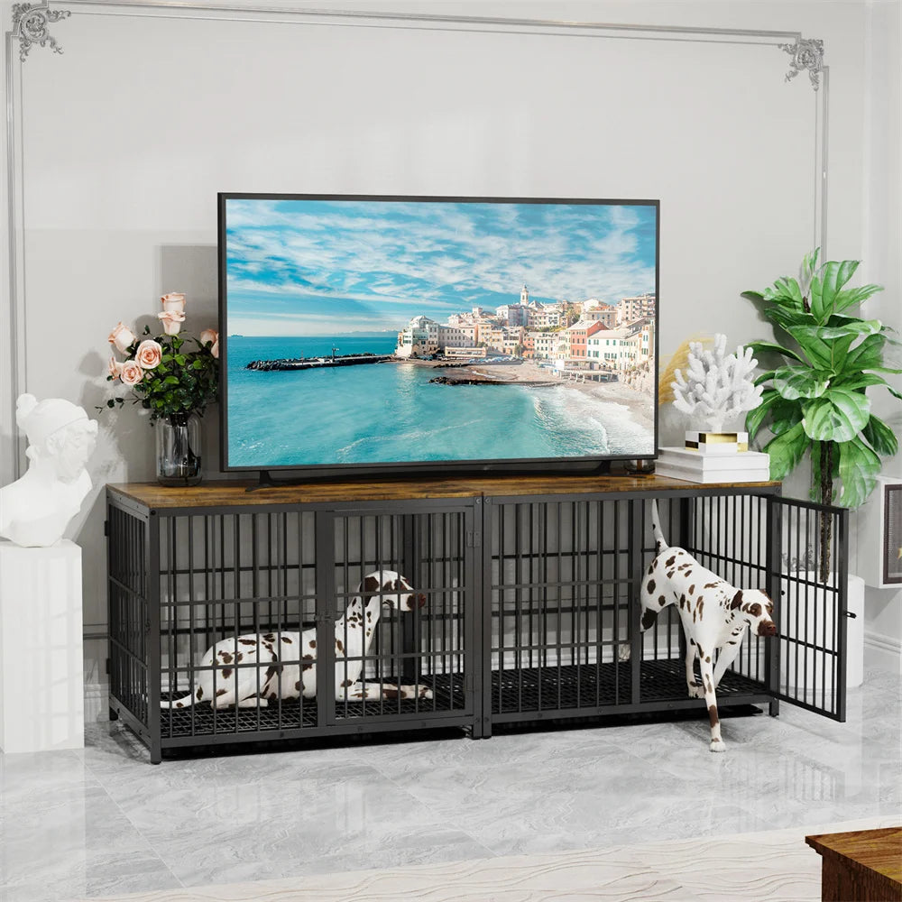 Wooden Pet Crate Table