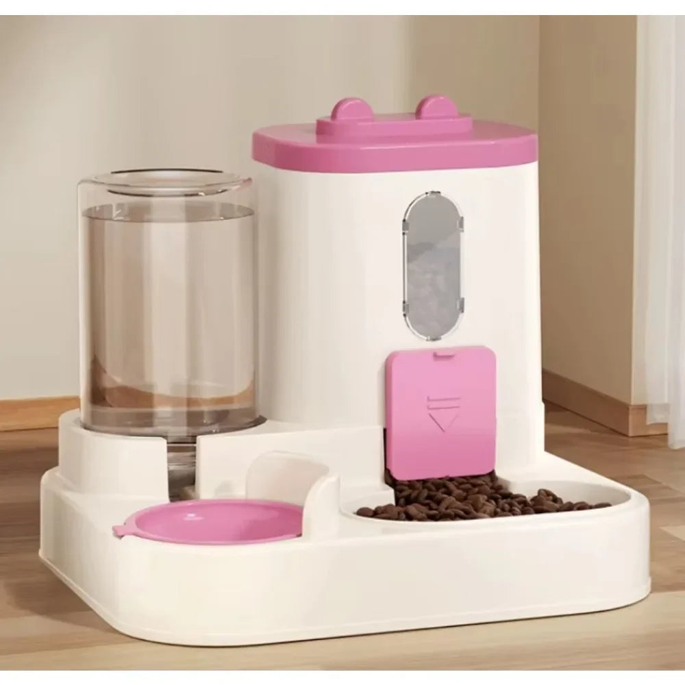 PawEase 2-in-1 Food & Water Dispenser
