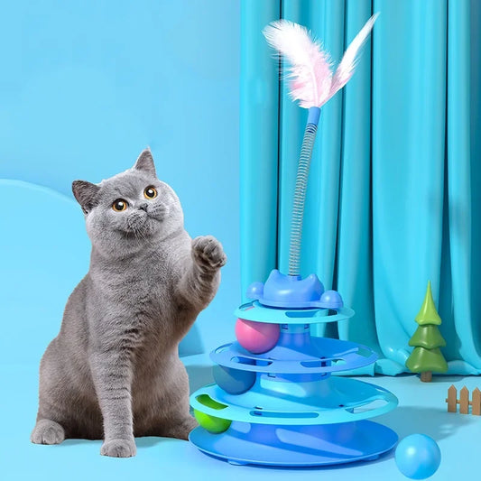 Feather Tower Toy