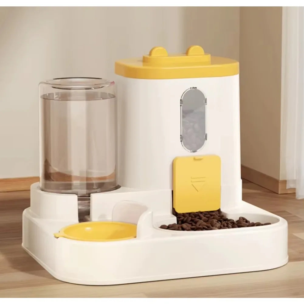 PawEase 2-in-1 Food & Water Dispenser