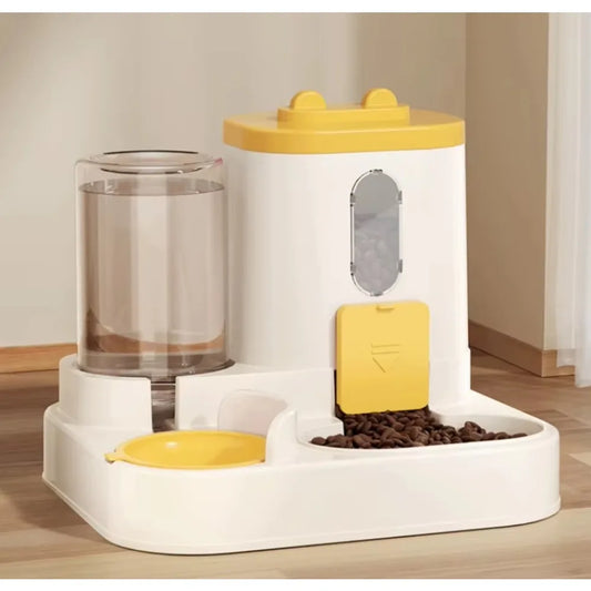 PawEase 2-in-1 Food & Water Dispenser