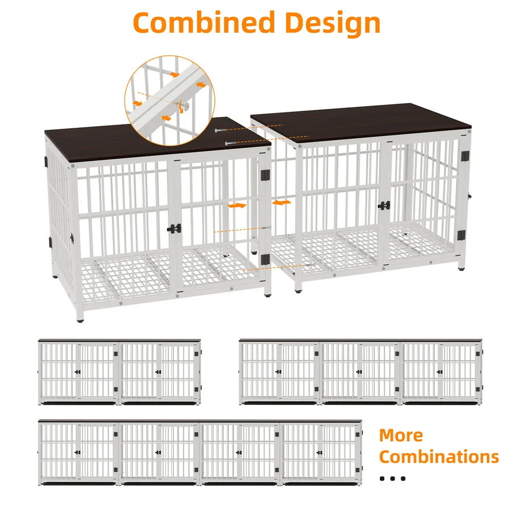 Wooden Pet Crate Table