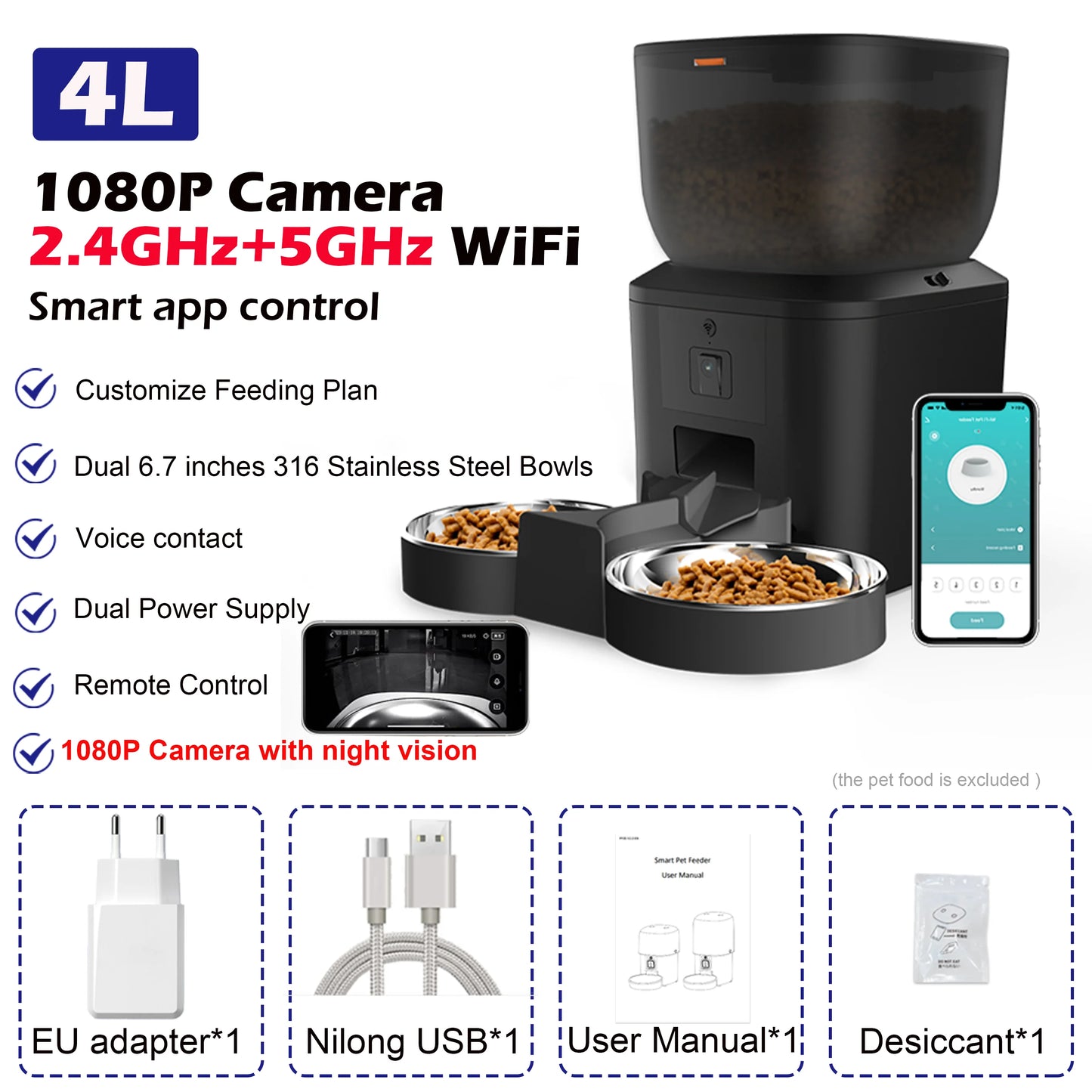 SmartCam Auto Cat Feeder