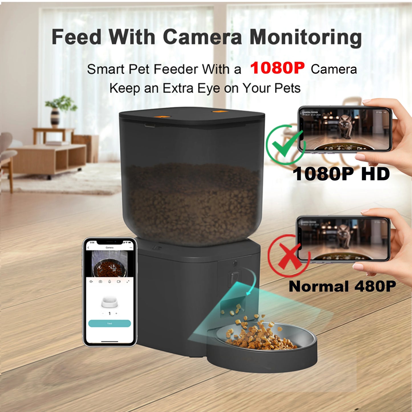 SmartCam Auto Cat Feeder