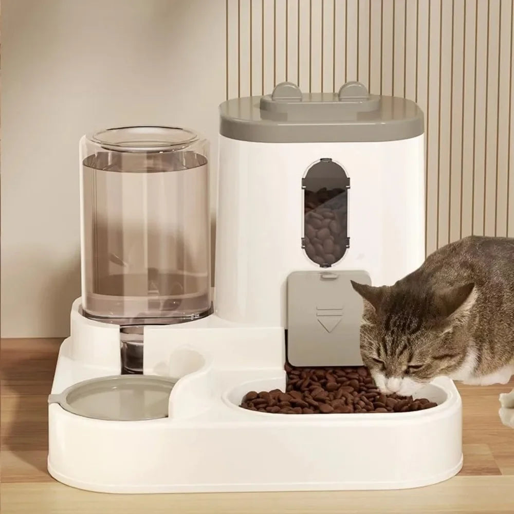 PawEase 2-in-1 Food & Water Dispenser