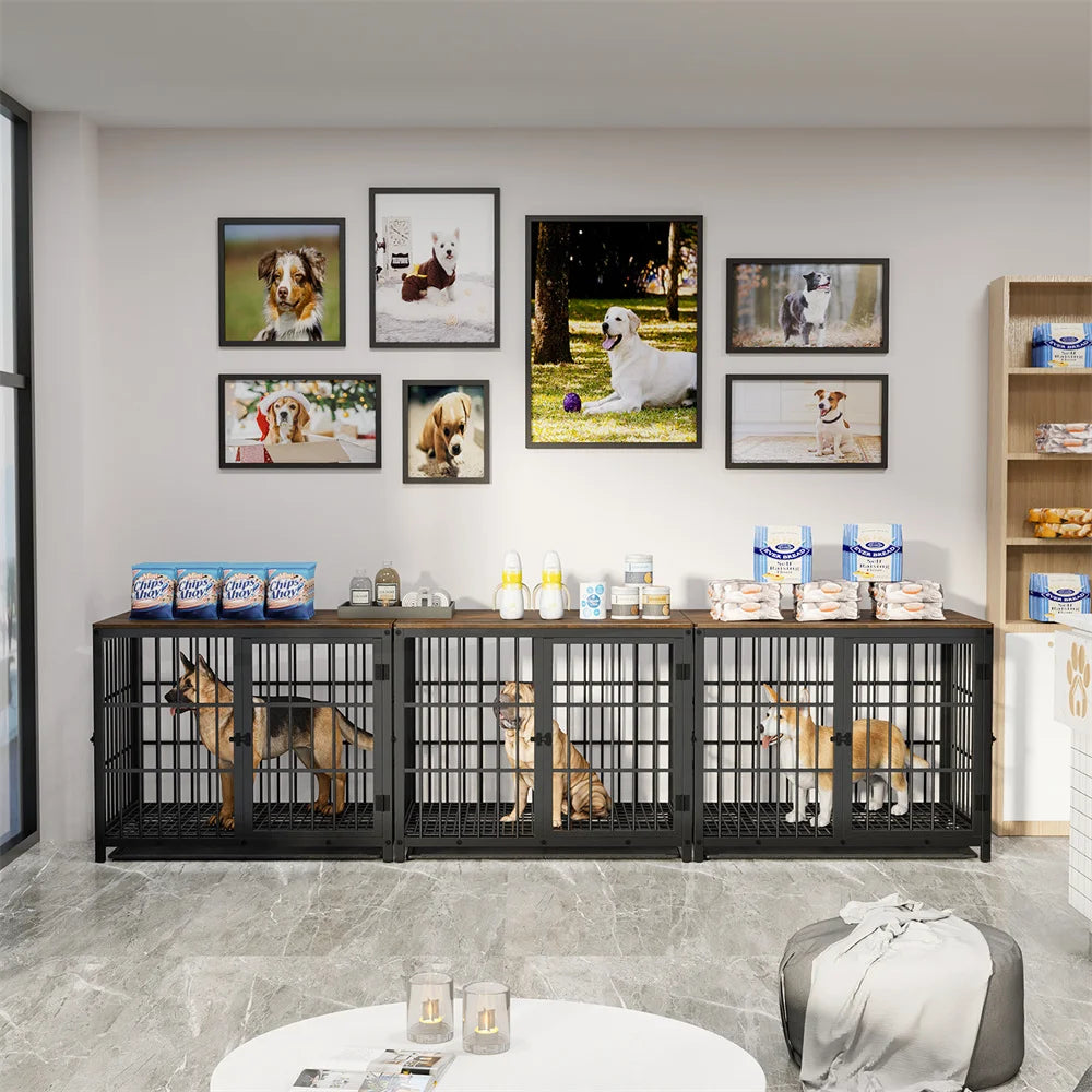 Wooden Pet Crate Table