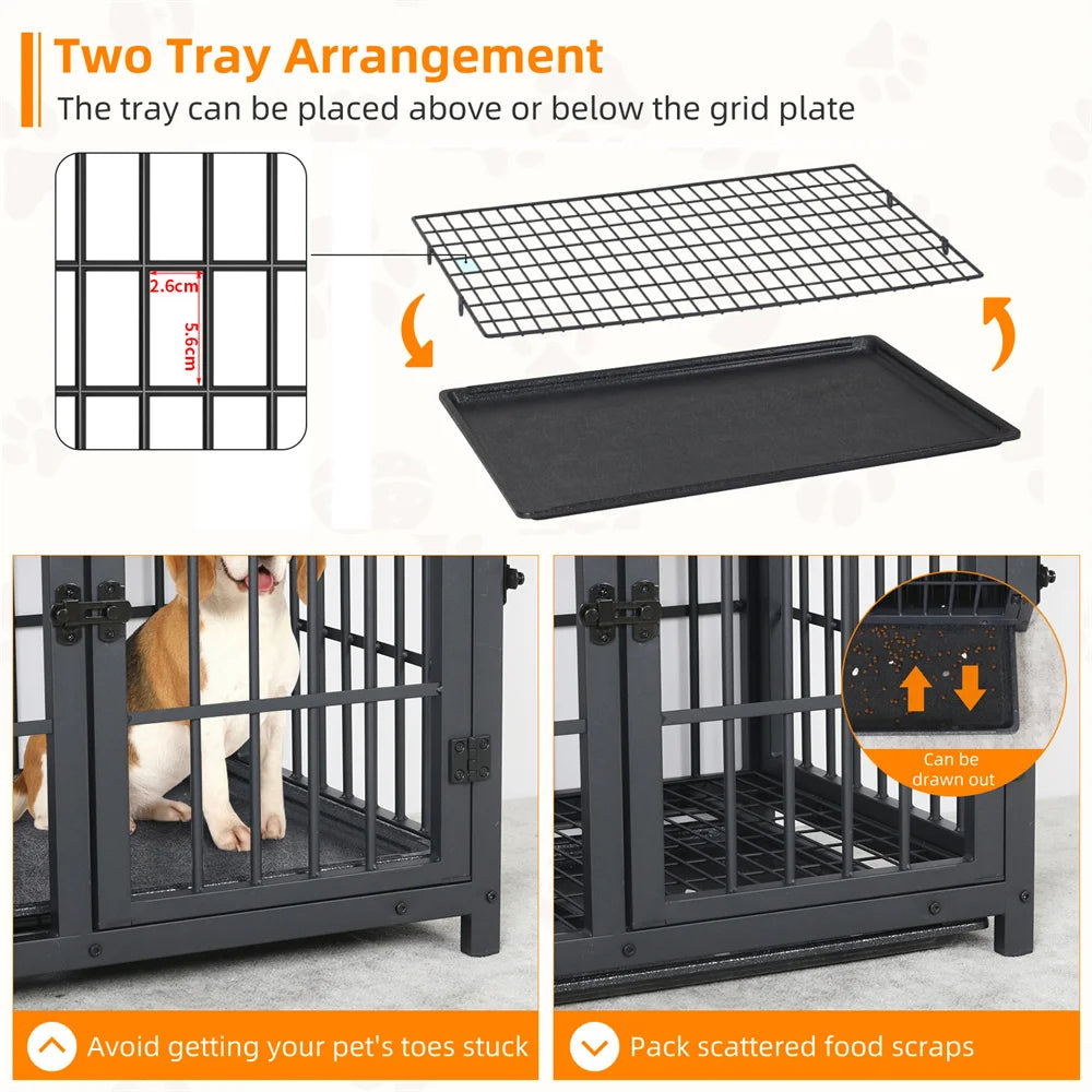 Wooden Pet Crate Table