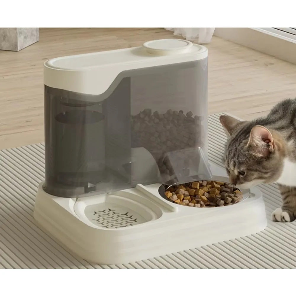 PawEase 2-in-1 Food & Water Dispenser