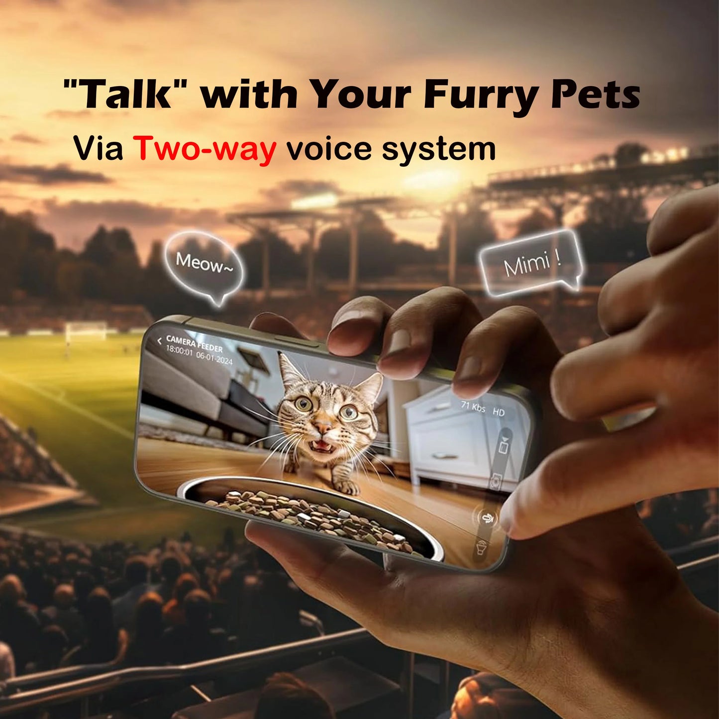 SmartCam Auto Cat Feeder