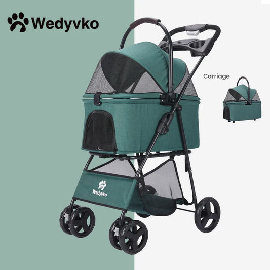 Foldable Pet Travel Stroller