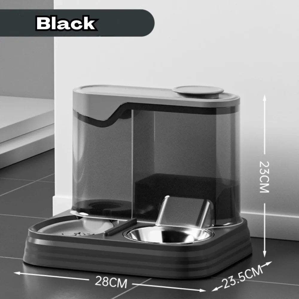 PawEase 2-in-1 Food & Water Dispenser