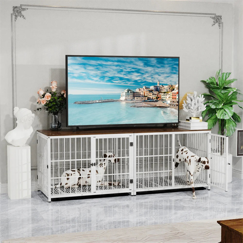 Wooden Pet Crate Table