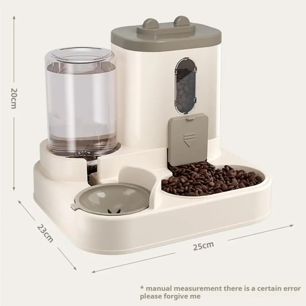 PawEase 2-in-1 Food & Water Dispenser