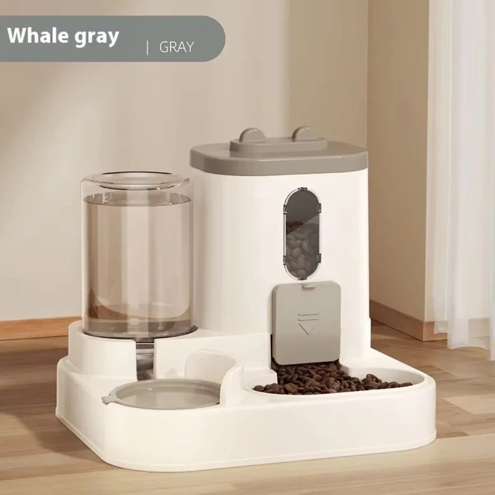 PawEase 2-in-1 Food & Water Dispenser