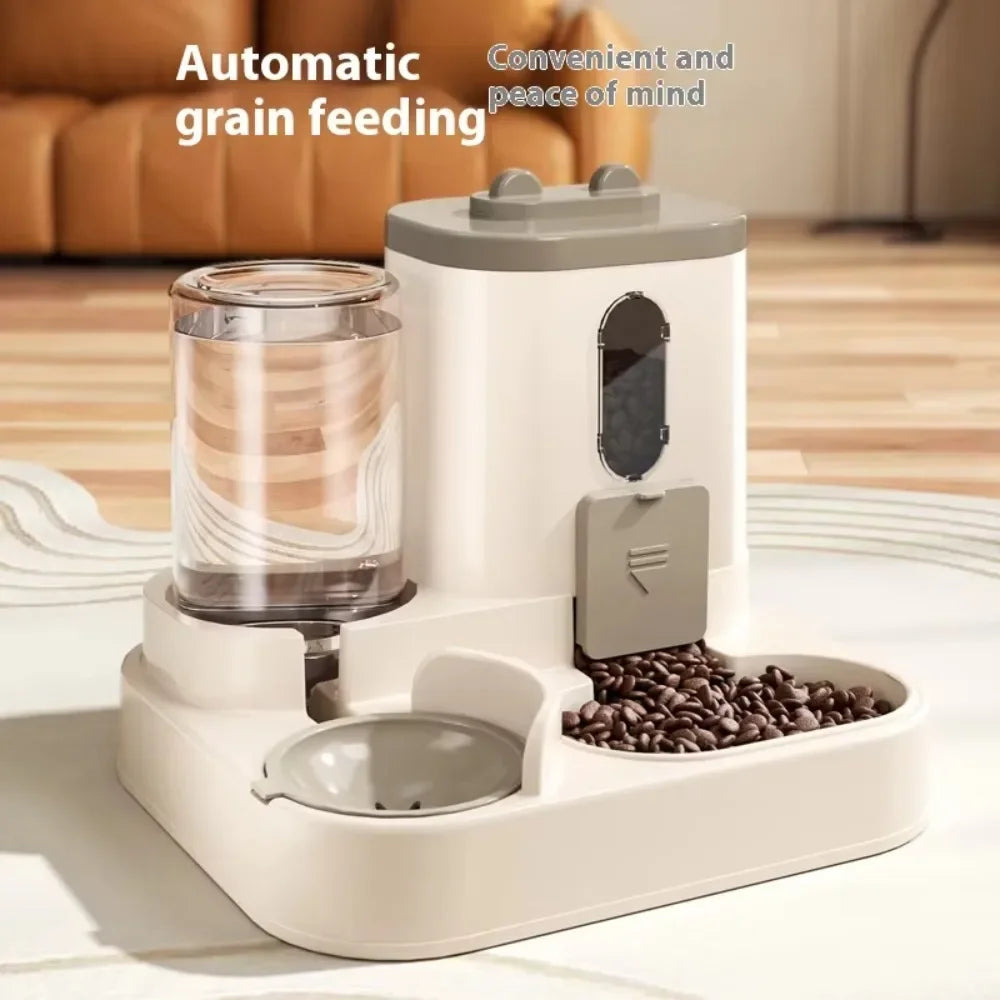 PawEase 2-in-1 Food & Water Dispenser