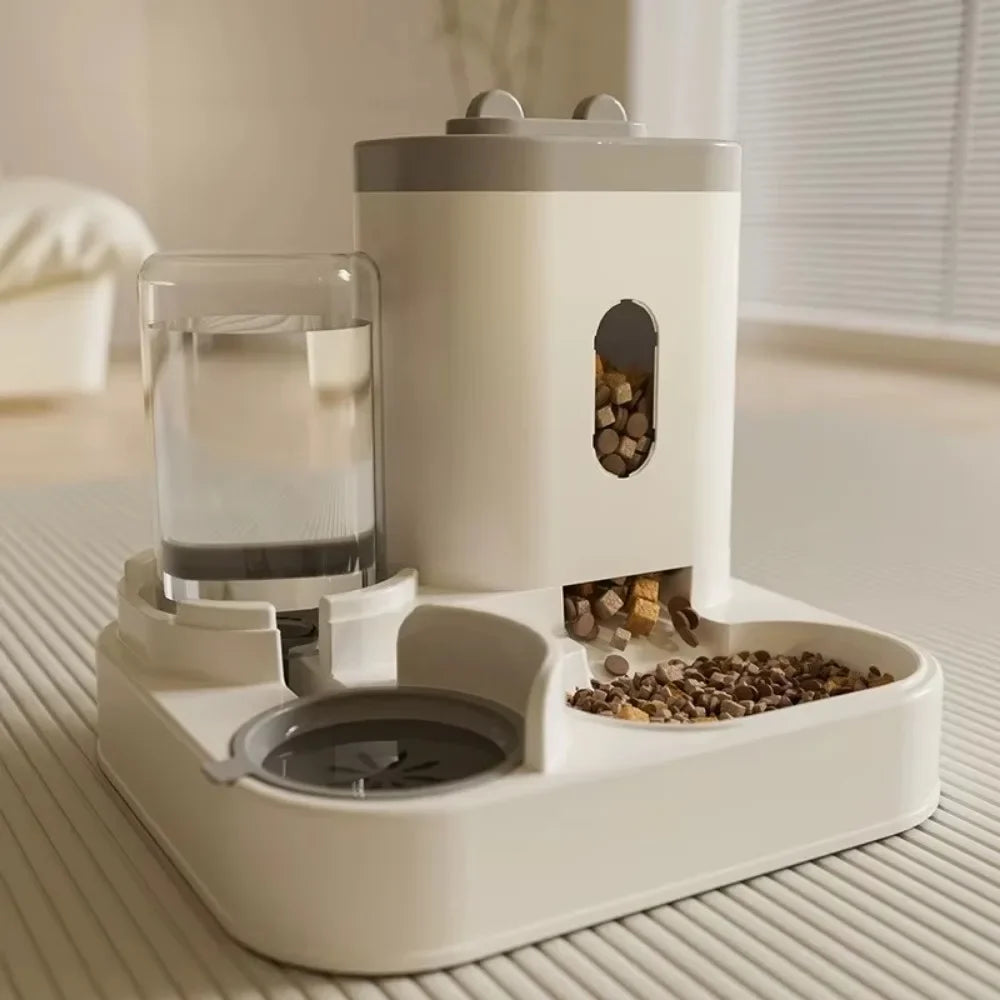 PawEase 2-in-1 Food & Water Dispenser