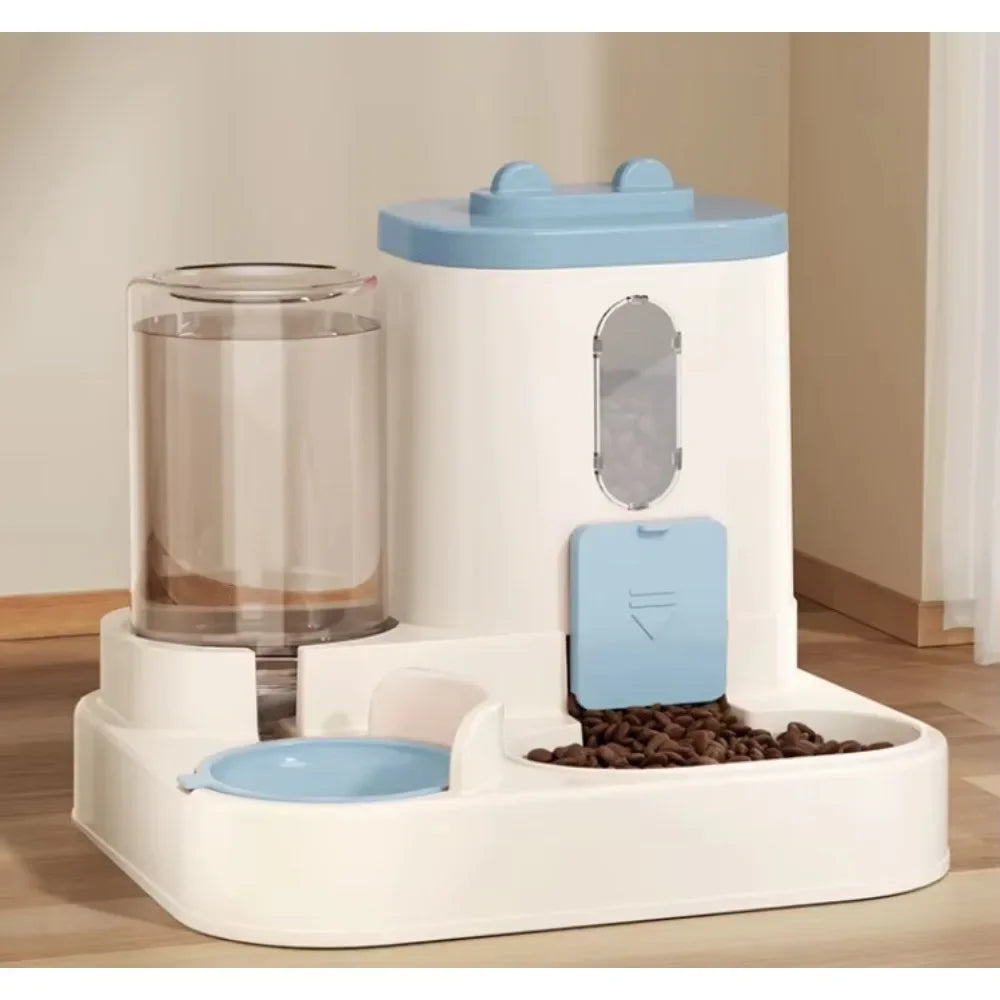 PawEase 2-in-1 Food & Water Dispenser
