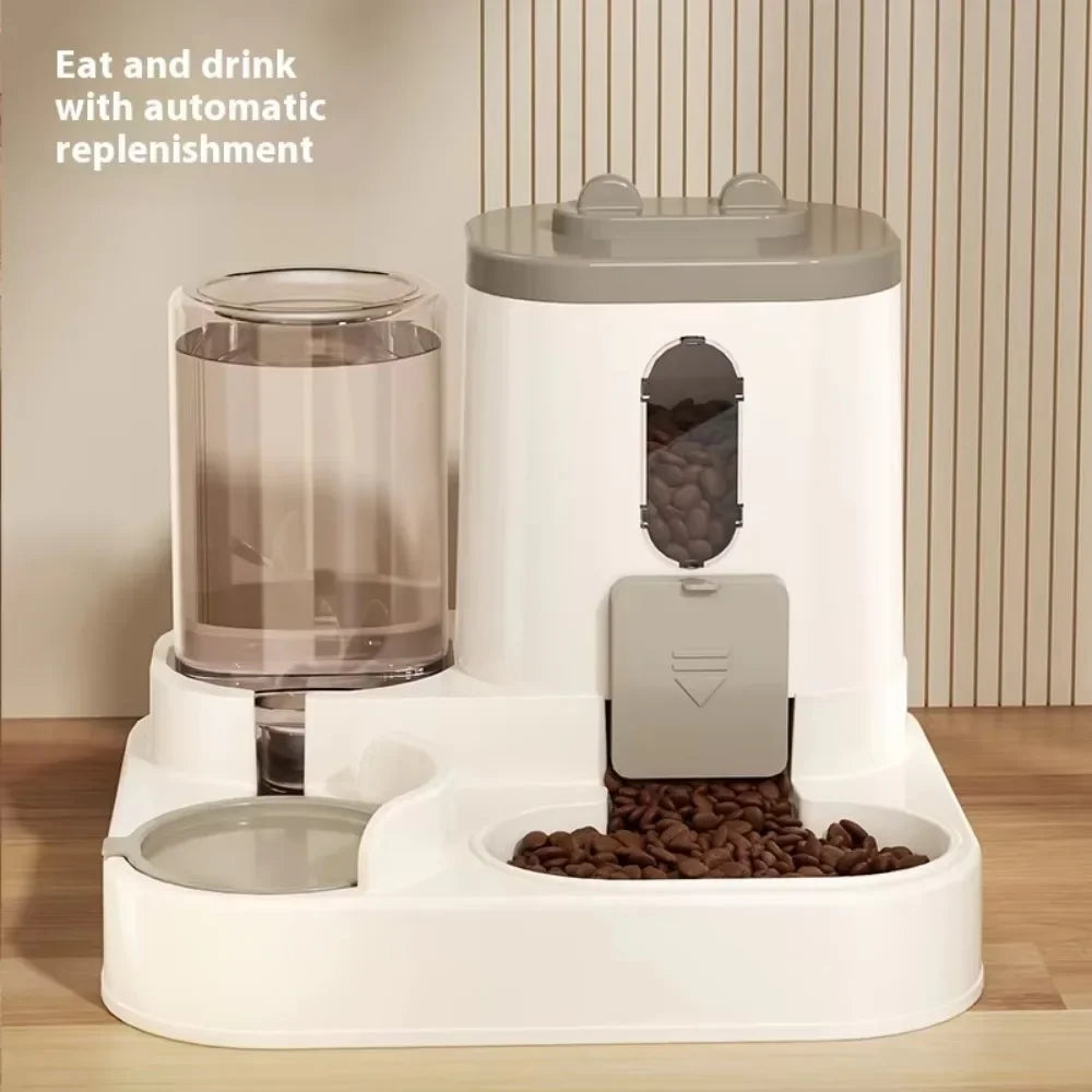 PawEase 2-in-1 Food & Water Dispenser