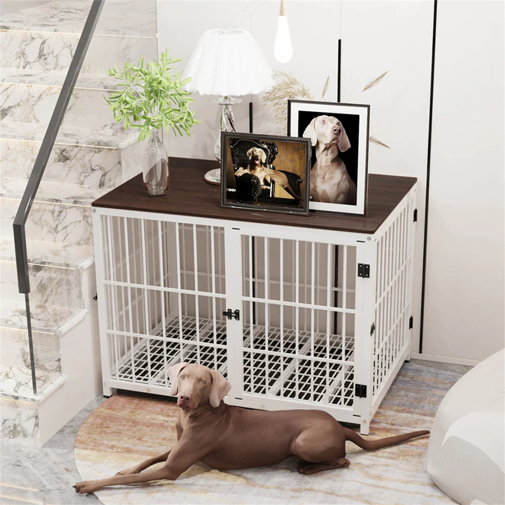 Wooden Pet Crate Table