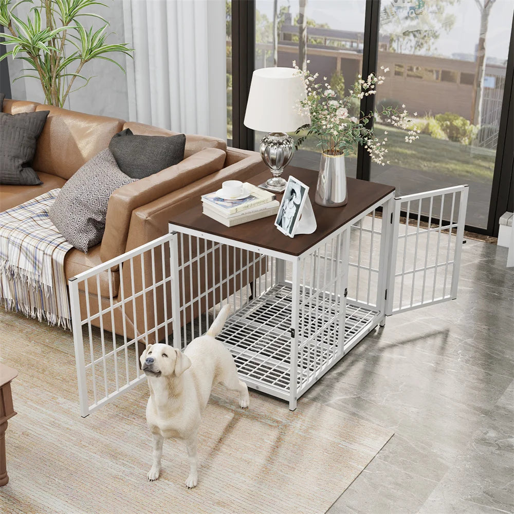 Wooden Pet Crate Table
