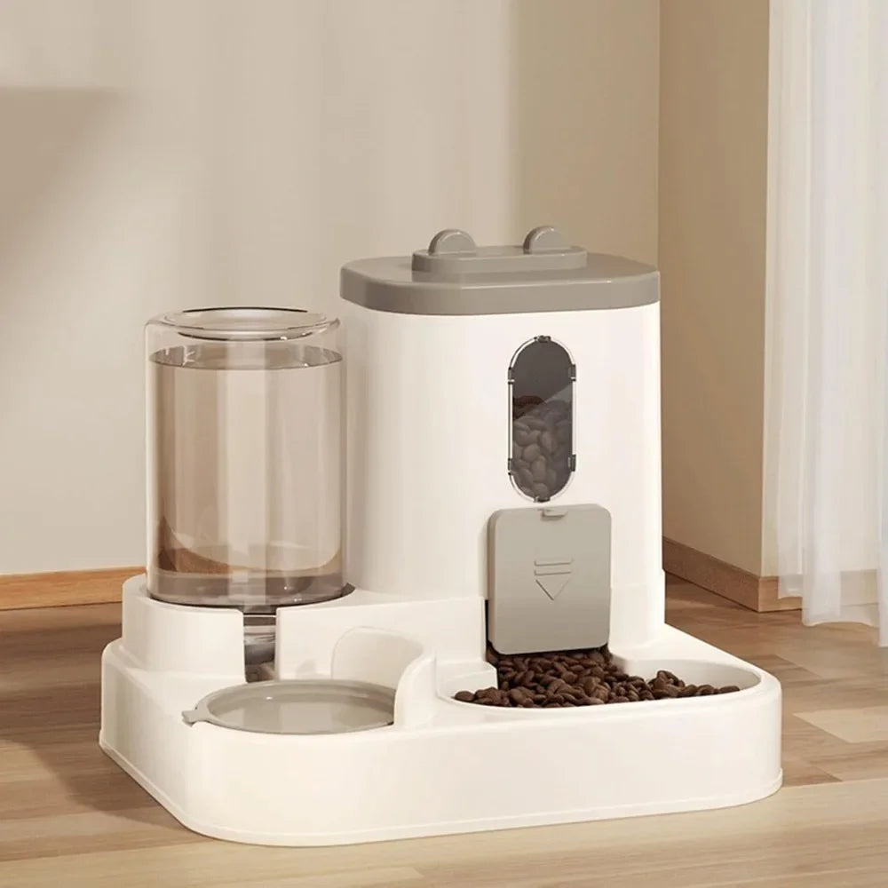 PawEase 2-in-1 Food & Water Dispenser